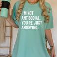 Introvert Quote Snarky Women's Comfort Colors T-Shirt Violet Introvert Quote Snarky Women's Comfort Colors T-Shirt Violet