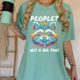 Introvert Raccoon Sarcasm Anti Social Women's Comfort Colors T-Shirt Violet