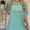 Introvert But Willing To Discuss Muck Scuba Diving Women's Comfort Colors T-Shirt Violet