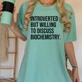 Introverted Biochemist Biochemistry Introvert Women's Comfort Colors T-Shirt Violet Introverted Biochemist Biochemistry Introvert Women's Comfort Colors T-Shirt Violet