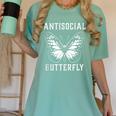 Introverted Introvert Antisocial Butterfly Women's Comfort Colors T-Shirt Violet Introverted Introvert Antisocial Butterfly Women's Comfort Colors T-Shirt Violet