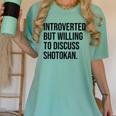 Introverted Shotokan Karate Introvert Women's Comfort Colors T-Shirt Violet