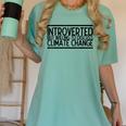 Introverted Willing To Discuss Climate Change Women's Comfort Colors T-Shirt Violet