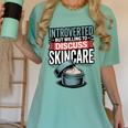 Introverted But Willing Discuss Skincare Women's Comfort Colors T-Shirt Violet Introverted But Willing Discuss Skincare Women's Comfort Colors T-Shirt Violet