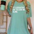 It’s a Beautiful Day To Leave Me Alone Introvert Gift Women's Comfort Colors T-Shirt Violet It’s a Beautiful Day To Leave Me Alone Introvert Gift Women's Comfort Colors T-Shirt Violet