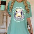 It's A Beautiful Day To Leave Me Alone Introvert Women's Comfort Colors T-Shirt Violet