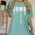 JOMO Joy Of Missing Out Sarcastic Introvert Women's Comfort Colors T-Shirt Violet