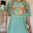 More Than Just A Memory Let's Save The Elephants Day Animal Women's Comfort Colors T-Shirt Violet