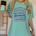 Know The Value Of A Moment Memory Alzheimer's Awareness Day Women's Comfort Colors T-Shirt Violet Know The Value Of A Moment Memory Alzheimer's Awareness Day Women's Comfort Colors T-Shirt Violet