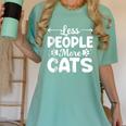 Less People More Cats Introvert's Dream Tee Women's Comfort Colors T-Shirt Violet Less People More Cats Introvert's Dream Tee Women's Comfort Colors T-Shirt Violet