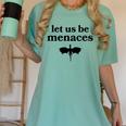 Let Us Be Menaces Dragon Book Lover Women's Comfort Colors T-Shirt Violet