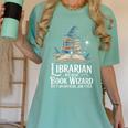 Librarian Because Book Wizard Isn't An Official Job Title Women's Comfort Colors T-Shirt Violet Librarian Because Book Wizard Isn't An Official Job Title Women's Comfort Colors T-Shirt Violet
