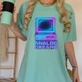 Lofi Reverie Analog Dreams Pixel 90s Desktop VHS Nostalgia Women's Comfort Colors T-Shirt Violet
