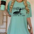 Loon Bird Pun Leave Me A Loon Nature For Introverts Women's Comfort Colors T-Shirt Violet Loon Bird Pun Leave Me A Loon Nature For Introverts Women's Comfort Colors T-Shirt Violet