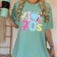 I Love 70's Retro Style Nostalgia Vibe 1970's Party Premium Tri-Blend Women's Comfort Colors T-Shirt Violet