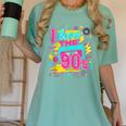 I Love The 90'S 90s Nostalgia Women's Comfort Colors T-Shirt Violet