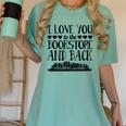 I Love You To The Bookstore And Back Women's Comfort Colors T-Shirt Violet