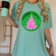 In Loving Memory Cancer Christmas Tree Memorial Women's Comfort Colors T-Shirt Violet In Loving Memory Cancer Christmas Tree Memorial Women's Comfort Colors T-Shirt Violet
