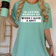 In Loving Memory Of When I Gave a Shit Carefree Women's Comfort Colors T-Shirt Violet In Loving Memory Of When I Gave a Shit Carefree Women's Comfort Colors T-Shirt Violet