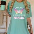 Memere Angel In My Memory Cute Family Remembrance Match Women's Comfort Colors T-Shirt Violet