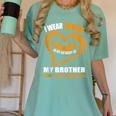 In My Memory Of My Brother KIDNEY CANCER AWARENESS Women's Comfort Colors T-Shirt Violet In My Memory Of My Brother KIDNEY CANCER AWARENESS Women's Comfort Colors T-Shirt Violet