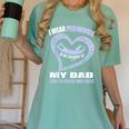 In My Memory Of My Dad STOMACH CANCER AWARENESS Women's Comfort Colors T-Shirt Violet