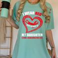 In My Memory Of My Daughter CHD AWARENESS Women's Comfort Colors T-Shirt Violet In My Memory Of My Daughter CHD AWARENESS Women's Comfort Colors T-Shirt Violet