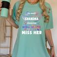 Memory Grandma All I Want Is For My Grandma In Heaven Women's Comfort Colors T-Shirt Violet Memory Grandma All I Want Is For My Grandma In Heaven Women's Comfort Colors T-Shirt Violet