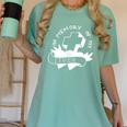 In Memory Of My Liver St Patrick's Day Women's Comfort Colors T-Shirt Violet