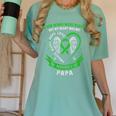 In Memory Of Papa Non Hodgkins Lymphoma Awareness Cancer Premium Women's Comfort Colors T-Shirt Violet
