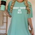Memory Training And Tacos Taco Lover Women's Comfort Colors T-Shirt Violet Memory Training And Tacos Taco Lover Women's Comfort Colors T-Shirt Violet