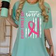 In Memory Of Wife Breast Cancer Awareness Shirts Tees Tshirt Women's Comfort Colors T-Shirt Violet In Memory Of Wife Breast Cancer Awareness Shirts Tees Tshirt Women's Comfort Colors T-Shirt Violet