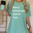 Merry Christmas Sarcastic Phrase For Introvert People Women's Comfort Colors T-Shirt Violet
