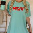 Misfit Outfit And Costume Introvert Apparel Women's Comfort Colors T-Shirt Violet Misfit Outfit And Costume Introvert Apparel Women's Comfort Colors T-Shirt Violet