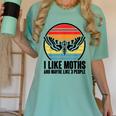 I Like Moths And Maybe 3 People Insect Moth Lovers Introvert Women's Comfort Colors T-Shirt Violet I Like Moths And Maybe 3 People Insect Moth Lovers Introvert Women's Comfort Colors T-Shirt Violet