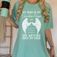 My Mum Is My Guardian Angel In Heaven Memorial Memory Miss Women's Comfort Colors T-Shirt Violet My Mum Is My Guardian Angel In Heaven Memorial Memory Miss Women's Comfort Colors T-Shirt Violet