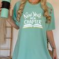 New Year New Chapter Happy New Year 2025 Book Premium Women's Comfort Colors T-Shirt Violet New Year New Chapter Happy New Year 2025 Book Premium Women's Comfort Colors T-Shirt Violet