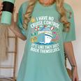 I Have No Control On A Cruise They Book Themselves Cruise Women's Comfort Colors T-Shirt Violet I Have No Control On A Cruise They Book Themselves Cruise Women's Comfort Colors T-Shirt Violet
