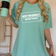 Not Friendly Do Not Touch Sarcastic Introvert Humor Women's Comfort Colors T-Shirt Violet Not Friendly Do Not Touch Sarcastic Introvert Humor Women's Comfort Colors T-Shirt Violet
