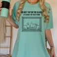Do Not Tap On The Glass Sound Booth Introvert Women's Comfort Colors T-Shirt Violet Do Not Tap On The Glass Sound Booth Introvert Women's Comfort Colors T-Shirt Violet