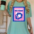 Not Today Cool Fun Cute Introvert Cat Character Women's Comfort Colors T-Shirt Violet Not Today Cool Fun Cute Introvert Cat Character Women's Comfort Colors T-Shirt Violet