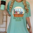 Office Zen Introvert Office Staff Secretary Employee Admin Women's Comfort Colors T-Shirt Violet