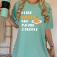 I Like Pasta And Maybe 3 People Introvert Foodie Premium Women's Comfort Colors T-Shirt Violet I Like Pasta And Maybe 3 People Introvert Foodie Premium Women's Comfort Colors T-Shirt Violet