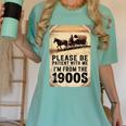 Be Patient With Me I'm From The 1900s Birthday Retirement Women's Comfort Colors T-Shirt Violet