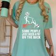 Some People Just Need A Pat On The Back Introvert Women's Comfort Colors T-Shirt Violet Some People Just Need A Pat On The Back Introvert Women's Comfort Colors T-Shirt Violet