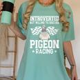 Pigeon Racing Introvert Pigeon Breeder Homing Pigeon Women's Comfort Colors T-Shirt Violet Pigeon Racing Introvert Pigeon Breeder Homing Pigeon Women's Comfort Colors T-Shirt Violet