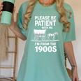 Playful Slow Pace Please Be Patient I'm From The 1900s Premium Women's Comfort Colors T-Shirt Violet