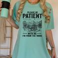 Please Be-Patient With-Me I'm From The 1900s Oregon Trail Women's Comfort Colors T-Shirt Violet Please Be-Patient With-Me I'm From The 1900s Oregon Trail Women's Comfort Colors T-Shirt Violet
