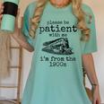 Please Be Patient With Me I'm From The 1900s Aged Train Women's Comfort Colors T-Shirt Violet Please Be Patient With Me I'm From The 1900s Aged Train Women's Comfort Colors T-Shirt Violet