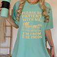 Please Be Patient With Me I'm From The 1900s Art Women's Comfort Colors T-Shirt Violet Please Be Patient With Me I'm From The 1900s Art Women's Comfort Colors T-Shirt Violet